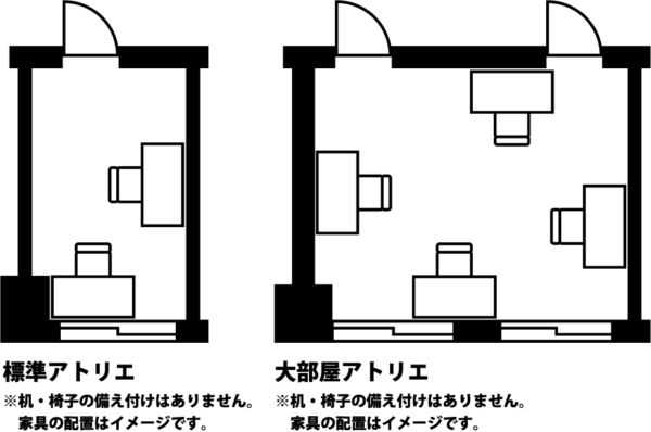 上池台レイアウト_机